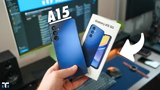 Samsung Galaxy A15 5G Unboxing amp First Impressions Great Improvements For 200 [upl. by Ajidahk]