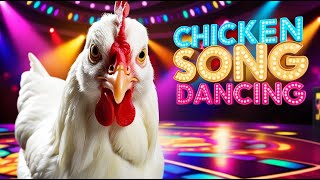 Chicken Song 🐔🎶Dancing Chicken TAKES OVER the Disco [upl. by Gannes]