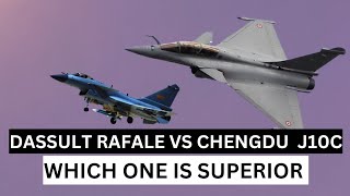 Comparison Between Dassult Rafale vs Chengdu j10cUltra Defence [upl. by Vallo]