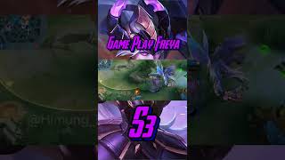 Game Play Freya  Freya vs 4 Hero mobilelegends mlbb gameplayfreya [upl. by Ime]