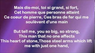 Shym  Je Sais  Lyrics and English Translation [upl. by Ahsienaj269]