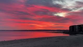 Portobello Wed 23 Oct 2024 approx 0744 am skyline [upl. by Mathilde]