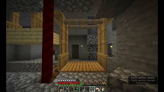 Paternoster lift  Minecraft Create Mod WIP [upl. by Kayley]