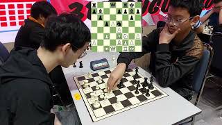 Disaster in the Grunfeld  FM Tan Jun Ying vs Shen Ree Herng  AEON Merdeka 2024 [upl. by Akinajnat]