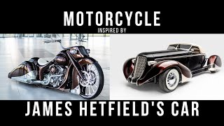 Amazing motorcycle inspired by James Hetfields car [upl. by Joelly]