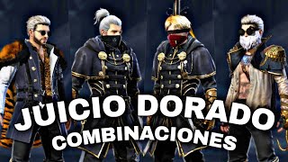 🛡MEJORES COMBINACIONES DE ROPA CON LA NUEVA LUCK ROYALE DIAMANTE JUICIO DORADO DE FREE FIRE [upl. by Renat]