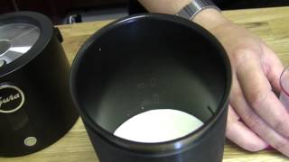 Crew Review Jura Automatic Milk Frother [upl. by Doownyl]