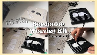 SEVENTEEN Semicolon Weaving Kit  yeoboSEIyeol [upl. by Nereil]