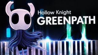 Hollow Knight  Greenpath Piano Cover teamtrees [upl. by Fabiano300]