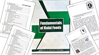 Fundamentals Of Halal Foods Book Free PDF Download  Latest Edition By Dr JA Awan [upl. by Aihsenat]