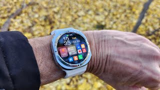 Smart watch ultra 7  Petit test dune semaine dutilisation Smartwatch Aliexpress 4K [upl. by Airdnaid26]