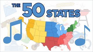 50 States and Capitals Song [upl. by Inglis]