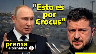 Misiles rusos se firman Crocus y fulminan Ucrania [upl. by Kahcztiy]