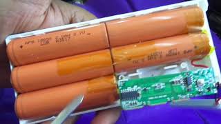 Ambrane power bank 10000 mah inside look and all components 2018 [upl. by Namurt644]