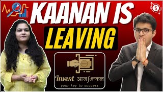 Kaanan is leaving Invest Aaj For Kal for 16 lakh 😨 shorts iafkshorts [upl. by Gerrie354]