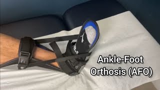 AnkleFoot Orthosis AFO How to Measure and Wear Properly [upl. by Muhammad]