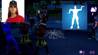 flexing glyphic in party royale with the modern icon skin [upl. by Anavahs648]