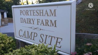 Portesham dairy farm camp and caravan site near Weymouth Dorset [upl. by Magel]