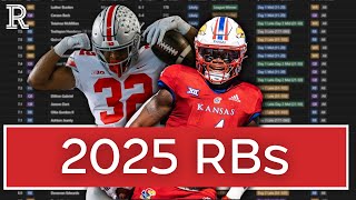 8 Running Backs Every Fantasy Football Player Needs to Know  2025 NFL Draft Class Preview [upl. by Melisande]