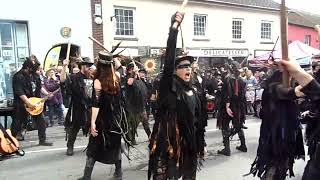 Beltane Border Morris  Tolmen Stone  Bovey Tracey  27 Apr 24 [upl. by Shields109]