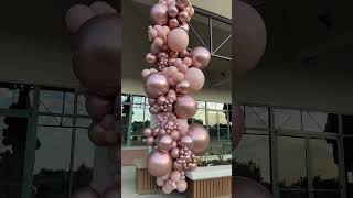 Balloon garland tips balloonbusiness balloon balloonshop [upl. by Marena]