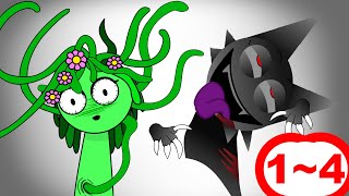 Incredibox Sprunki  VANERIA VS WENDA  CREEPY SPRUNKIES EP14 [upl. by Gomer]