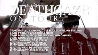 DEATHGAZE  European Tour 2013  Video Message English Subtitles [upl. by Burman]