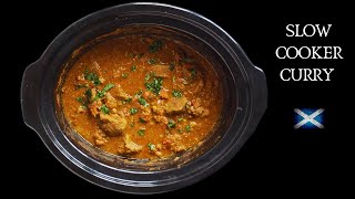 Chicken Curry  Indian takeaway style  Crockpot Recipe  Slow Cooker Curry [upl. by Marler]