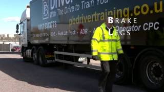 Coupling and Uncoupling exercise for DVSA test with PB Driver Training [upl. by Jezabella207]