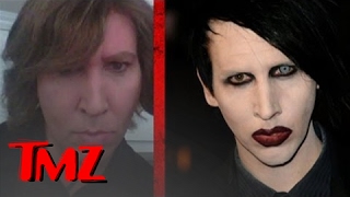 Marilyn Manson Without Makeup on quotEastbound and Downquot  TMZ [upl. by Paulsen543]