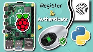 Raspberry Pi Python Biometric Registration and Authentication using ARATEK A600 Fingerprint Scanner [upl. by Redmer]