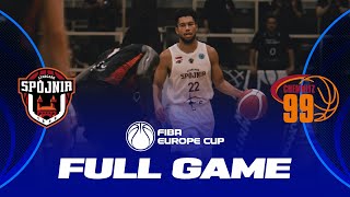 PGE Spojnia Stargard v NINERS Chemnitz  Full Basketball Game  FIBA Europe Cup 202324 [upl. by Nynahs330]