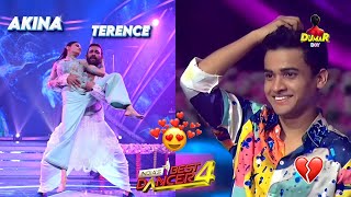 Terence And Akina Romantic Performance  Indias Best Dancer S4  IBD Season 4  EP 19  Dumar Boy [upl. by Neyugn1]