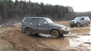 SsangYong Musso OffRoad 4x4mpg [upl. by Aivle]