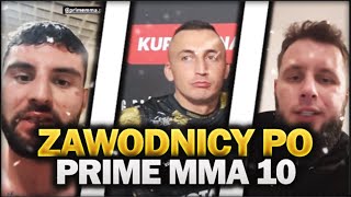 ZAWODNICY PO PRIME MMA 10 👊 [upl. by Hakym]