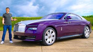 RollsRoyce Spectre  INSANE Luxury [upl. by Rovner476]