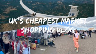 UKs Cheapest Market Shopping Vlog Wellesbourne Airfield Market Adventures [upl. by Llenyar285]