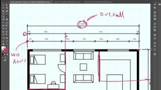 Adding Dimensions to your Floor Plan [upl. by Joelly402]