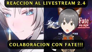 HONKAI STAR RAIL  REACCION LIVESTREAM 24  REUNION DE GENERALES  COLAB CON FATE  BANNERS Y MAS [upl. by Grier]