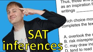 2024 Digital SAT Prep Inferences Questions on the DSAT [upl. by Nirot]