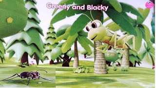 Greeny and Blacky  story for LKG kindergarten Story Story for Kids [upl. by Dierolf]