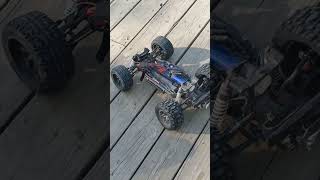 Traxxas Hoss no body backflip [upl. by Alvar]