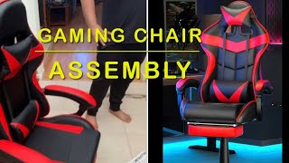 Assembling a Gaming Chair [upl. by Barb]