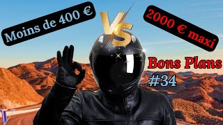 Quels équipements moto avec un budget de 400 € et 2000 €   Bons Plans 34  V comme motard [upl. by Burwell348]