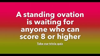 Quite difficult 10 question trivia quiz [upl. by Weyermann]