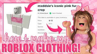 how I make my ROBLOX clothing advanced tutorial  mxddsie ♡ [upl. by Notac640]