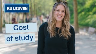 Cost of study at KU Leuven  Belgium  International students  Affordable top50 university [upl. by Imugem]