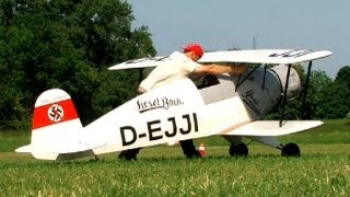 Bücker Jungmeister  60 Scale  Moki 400ccm  Maiden [upl. by Wise]