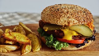 Black Bean Burger Recipe [upl. by Twum609]