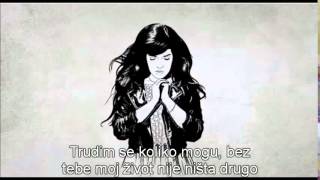 Indila  Derniere Danse  Lyrics on serbian [upl. by Niknar436]